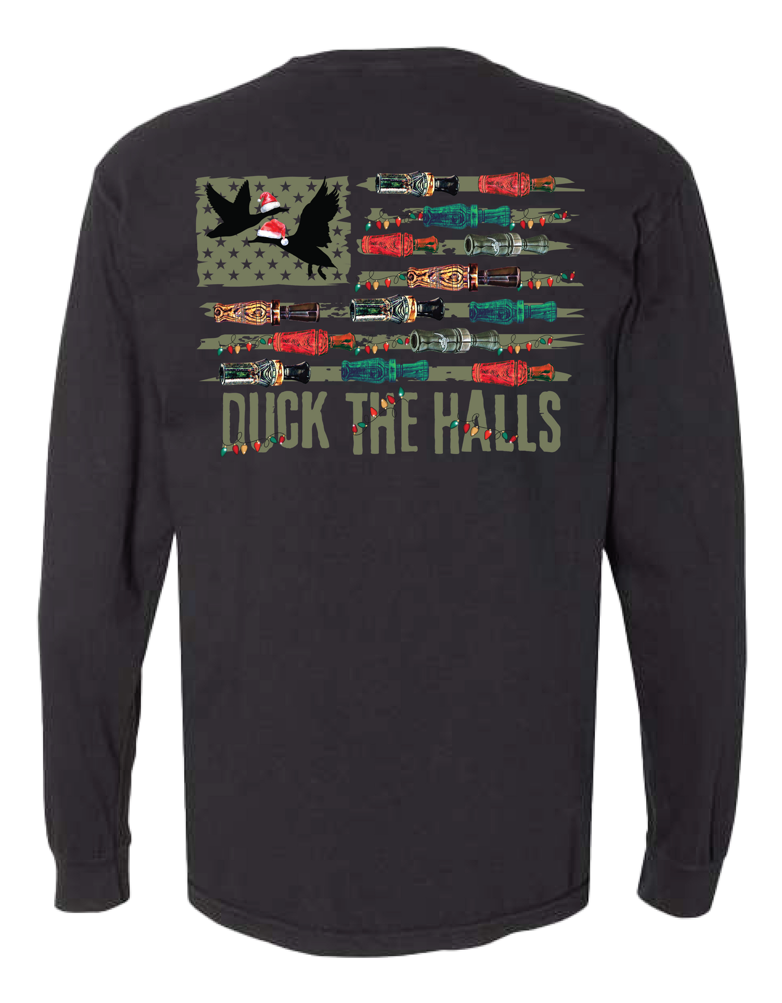 Christmas - Duck The Halls LS Tee