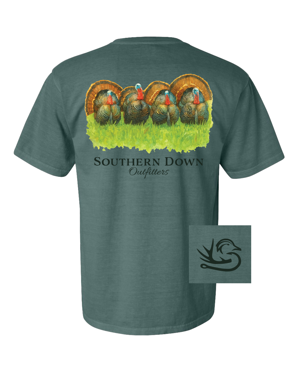 Four Turkeys Tee