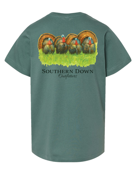 Four Turkeys Toddler Tee