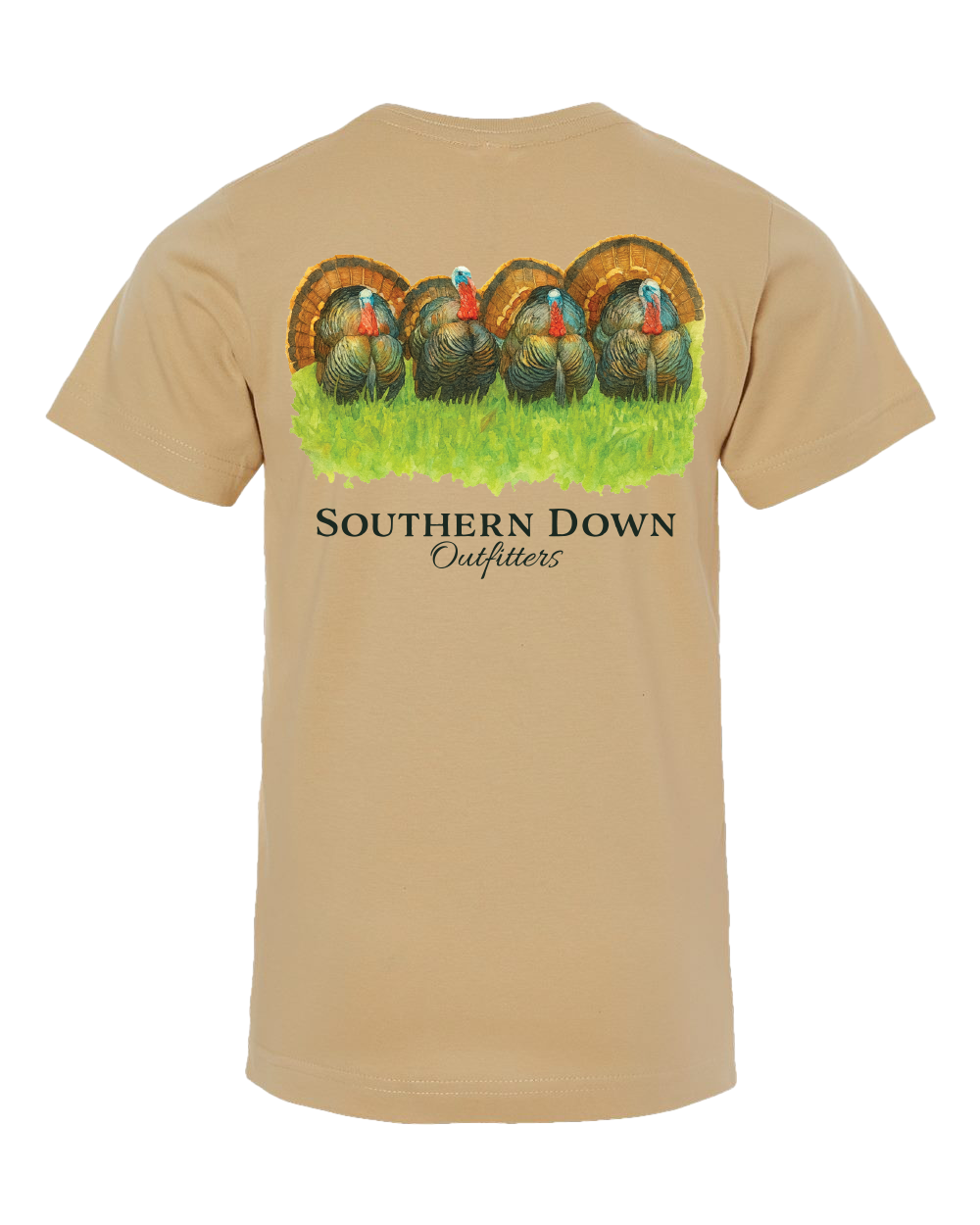 Four Turkeys Toddler Tee