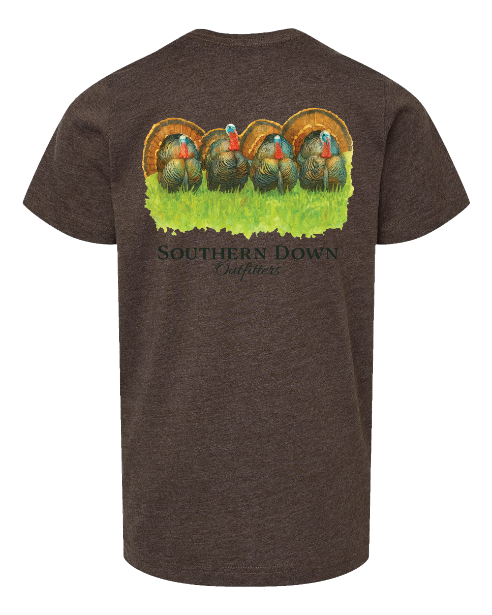 Four Turkeys Toddler Tee