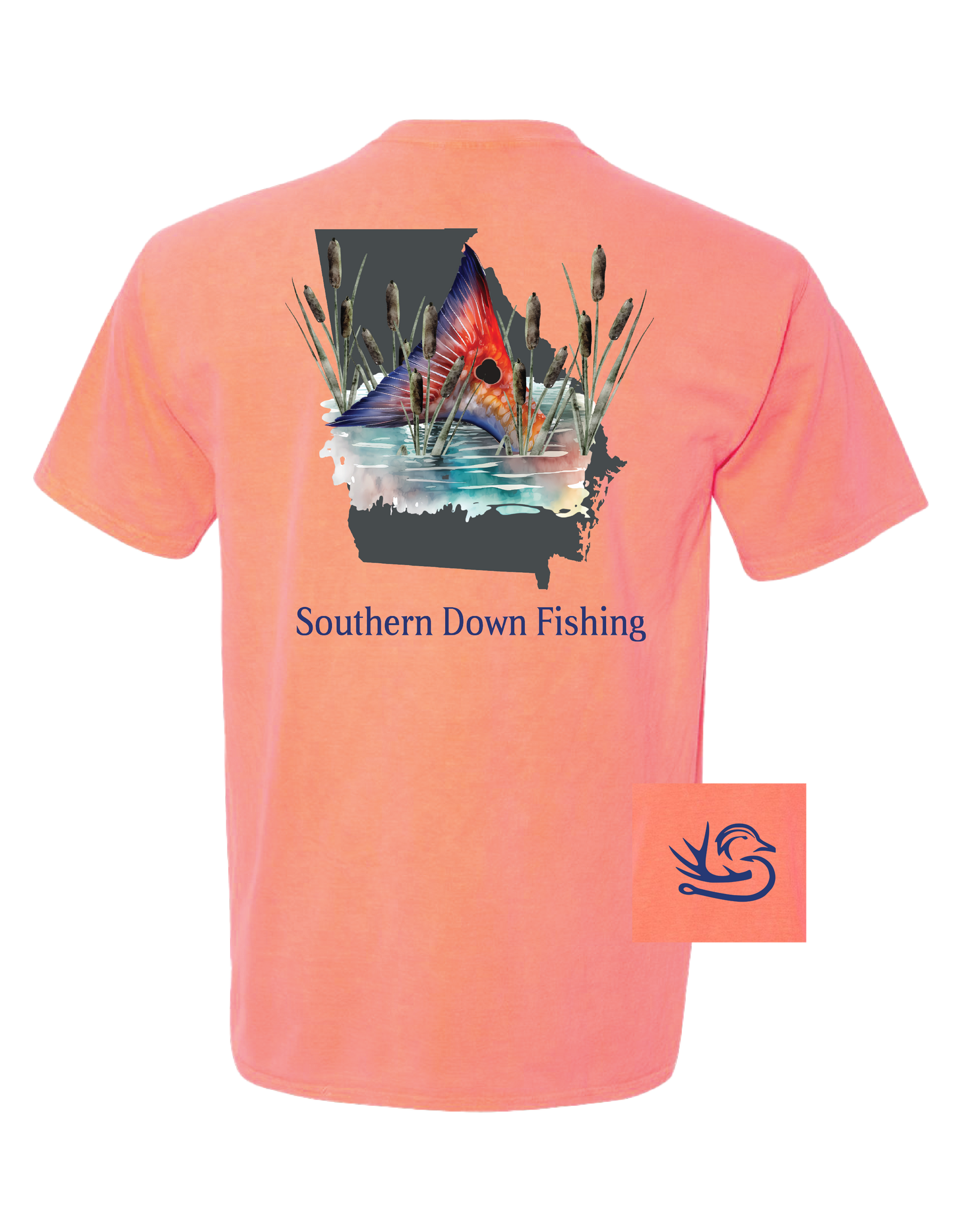 Georgia Redfish Tee