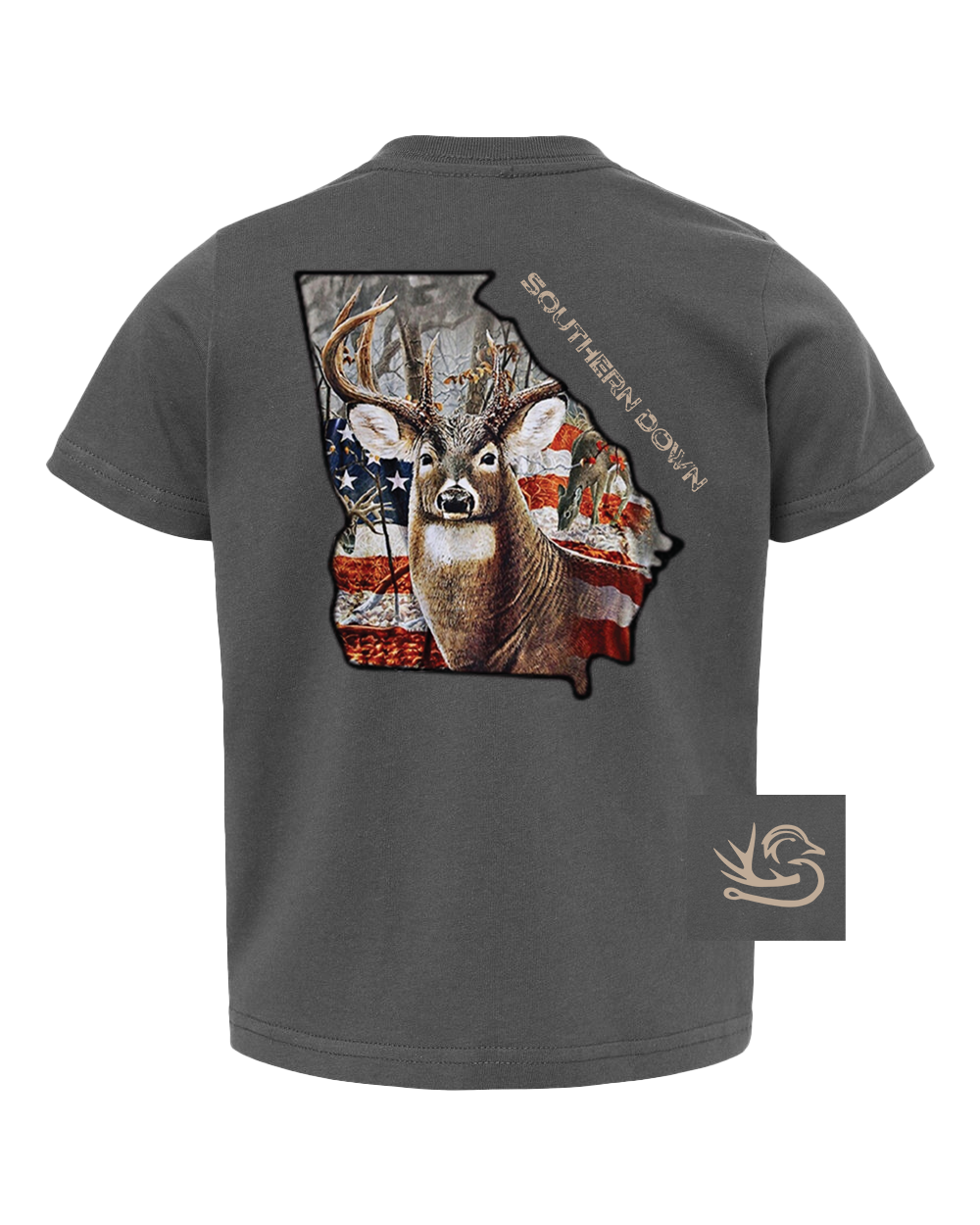 Georgia Deer Toddler Tee