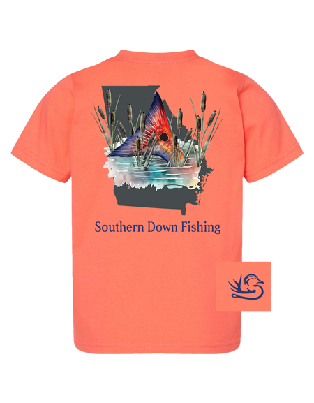 Georgia Redfish Toddler Tee