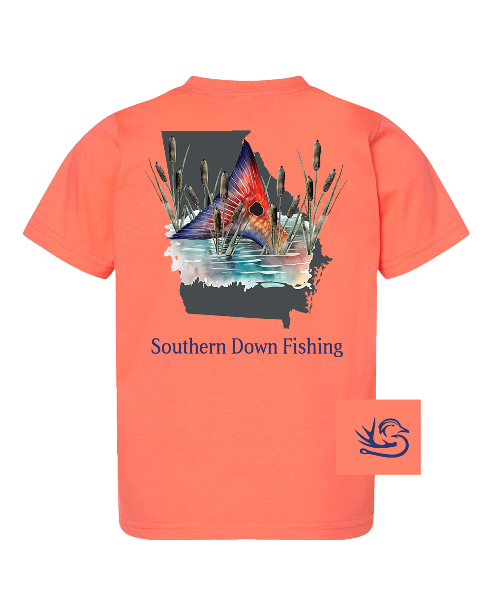 Georgia Redfish Toddler Tee