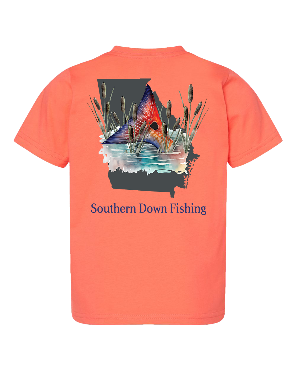 Georgia Redfish Toddler Tee