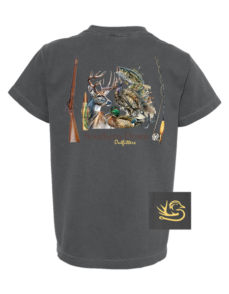 Hunt Fish Youth Tee