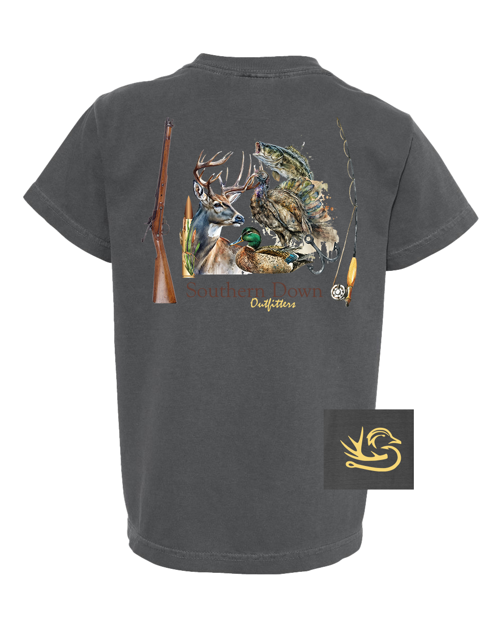 Hunt Fish Youth Tee