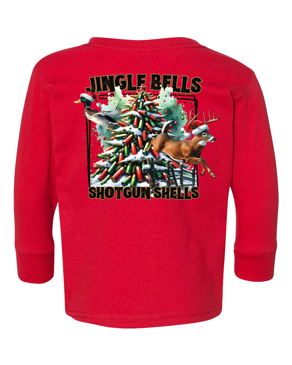 Christmas - Jingle Shells Toddler LS Tee