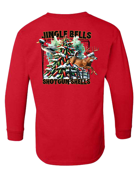 Christmas - Jingle Shells Youth LS Tee