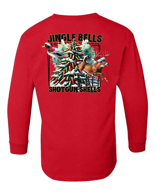 Christmas - Jingle Shells Youth LS Tee