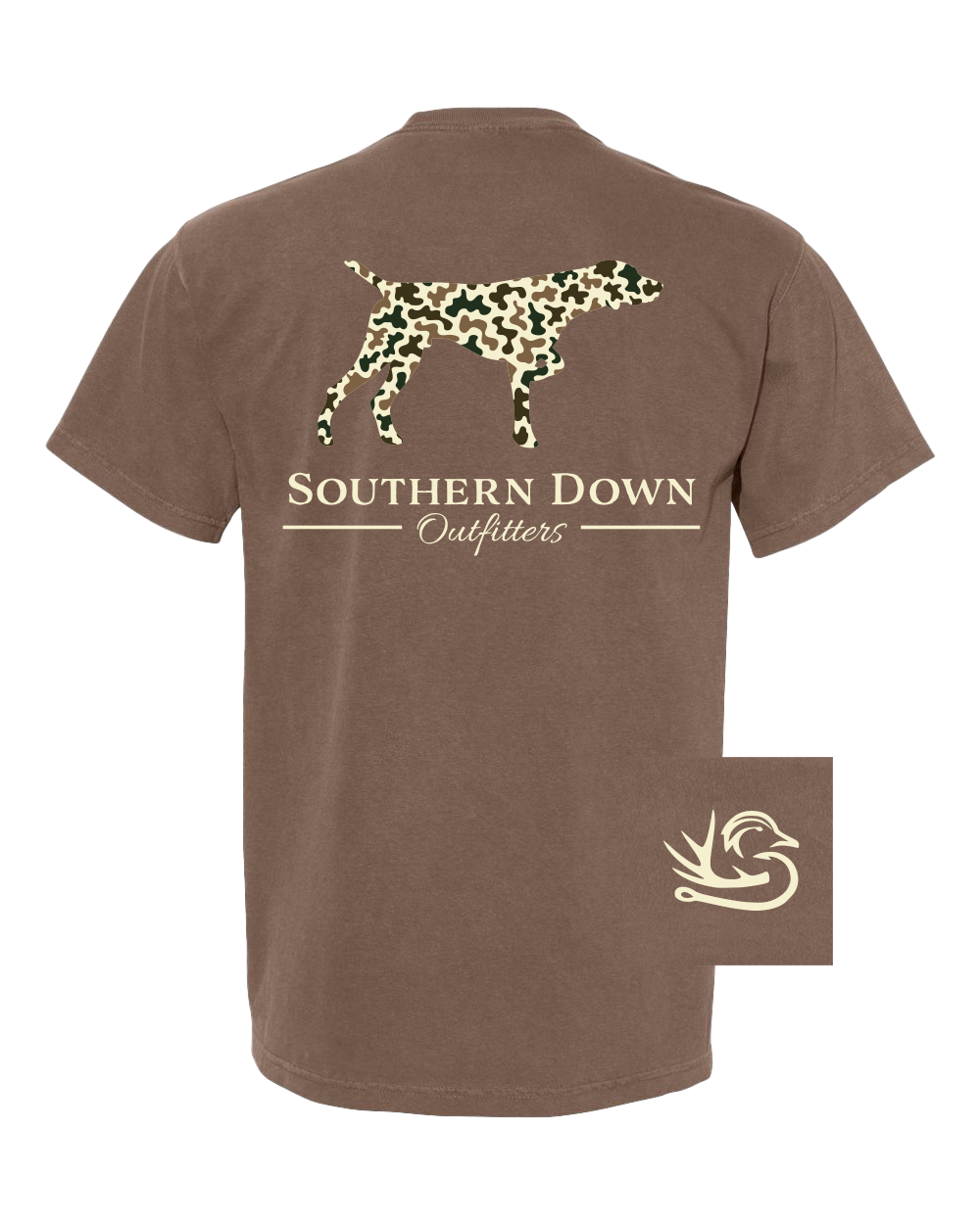 Light Camo Dog Tee