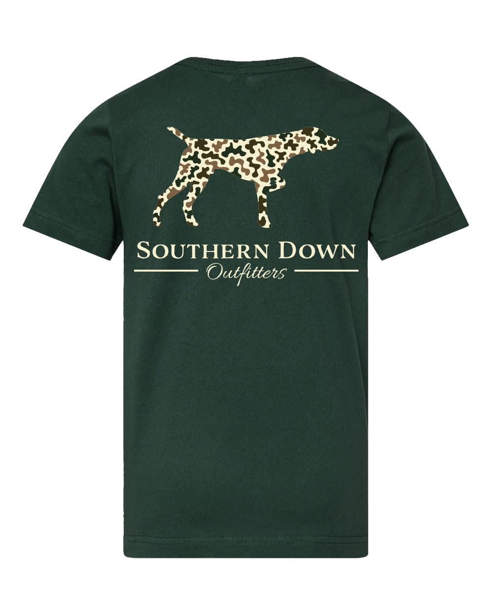 Light Camo Dog Toddler Tee