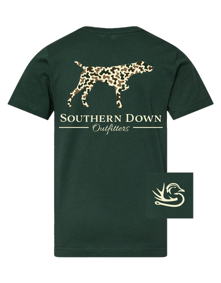 Light Camo Dog Toddler Tee