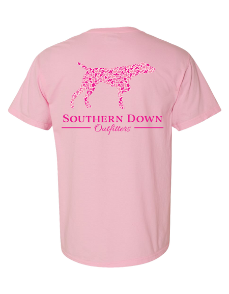Pink Camo Dog Tee
