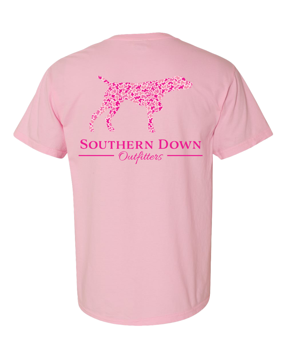 Pink Camo Dog Tee