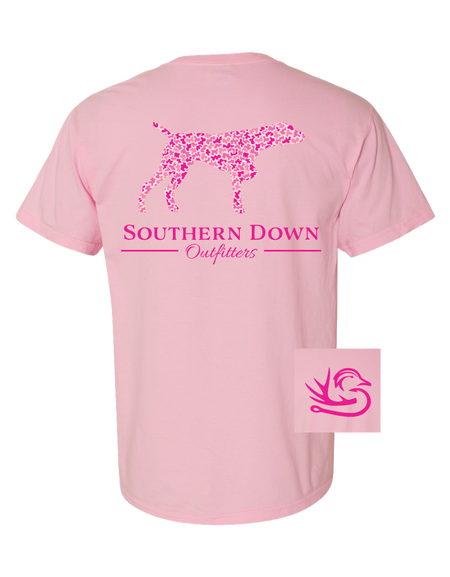 Pink Camo Dog Tee