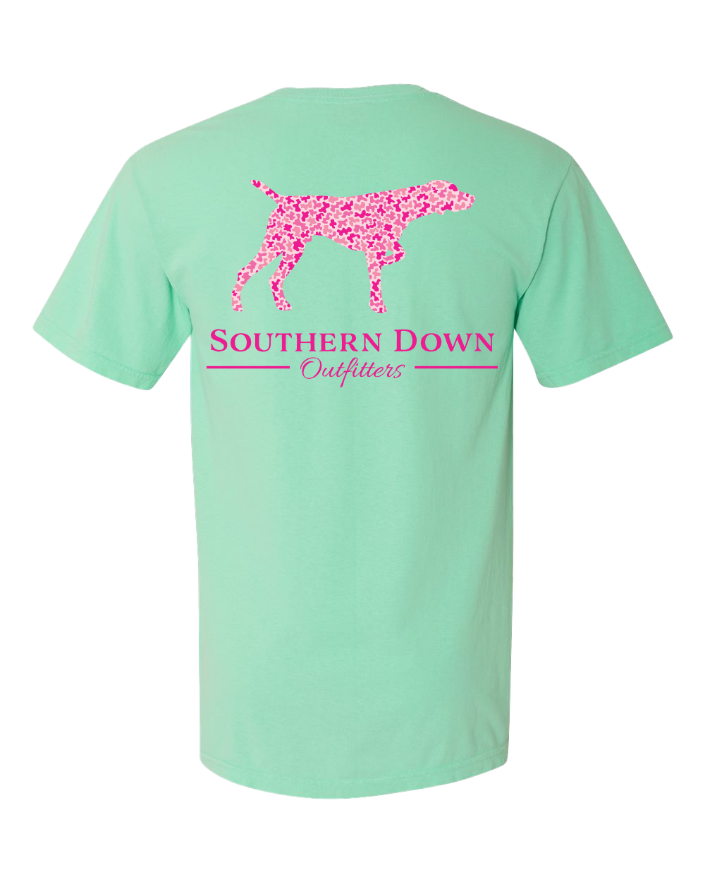Pink Camo Dog Tee