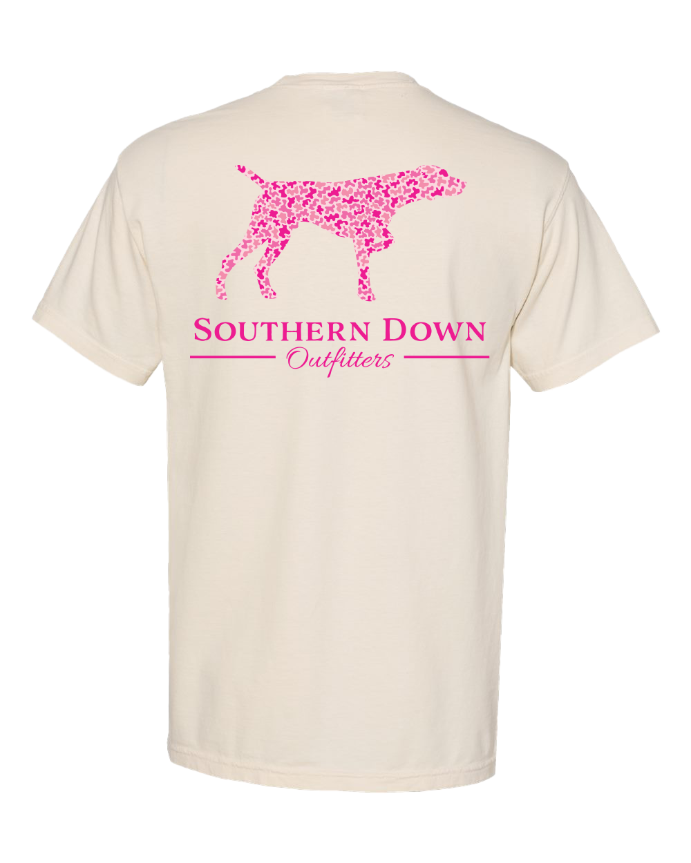 Pink Camo Dog Tee