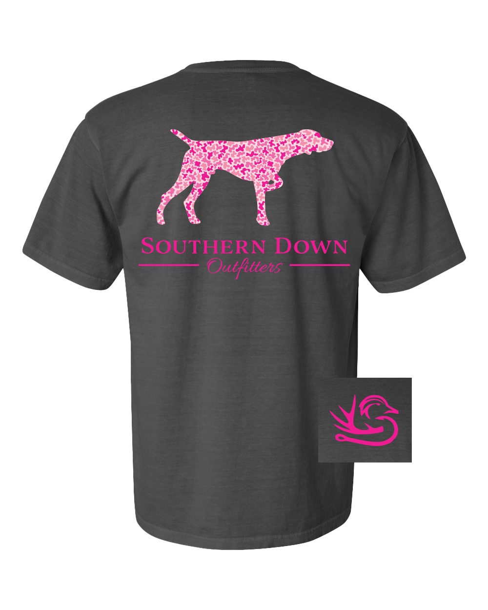 Pink Camo Dog Tee