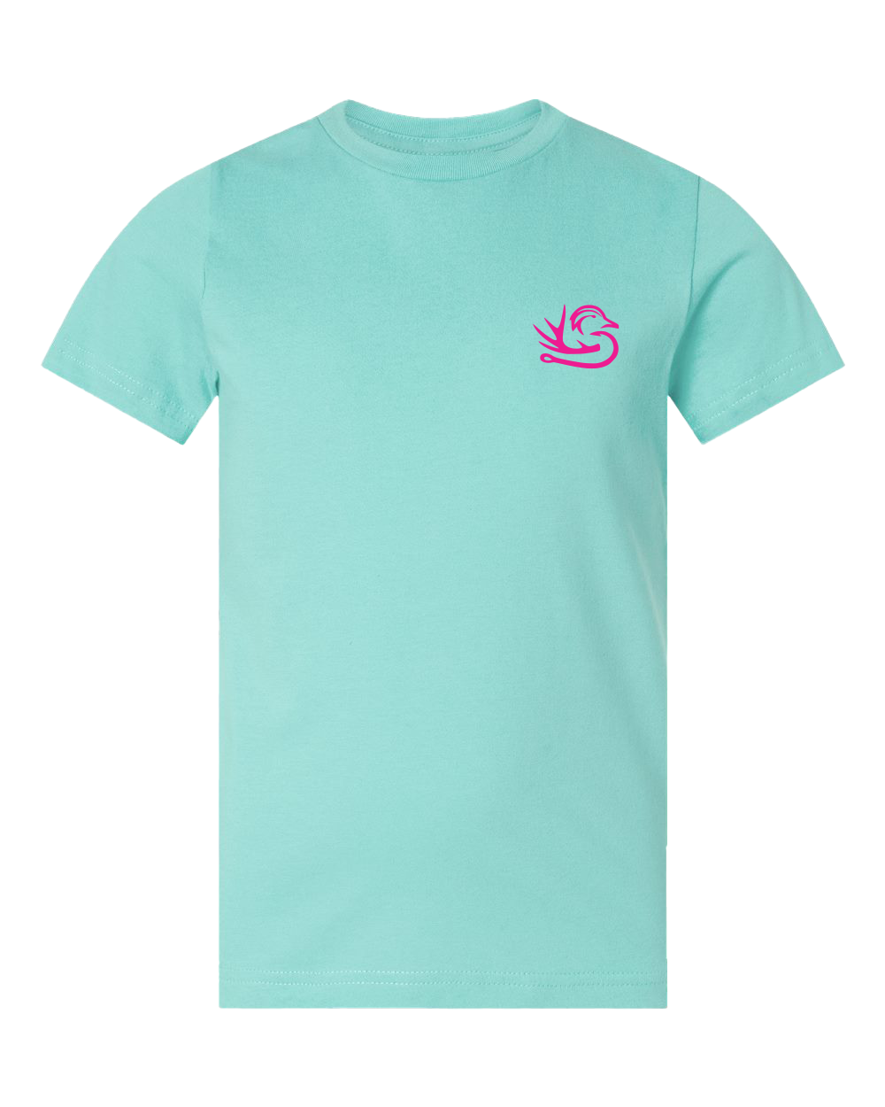 Pink Camo Dog Youth Tee