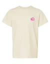 Pink Camo Dog Youth Tee
