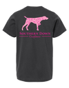 Pink Camo Dog Youth Tee