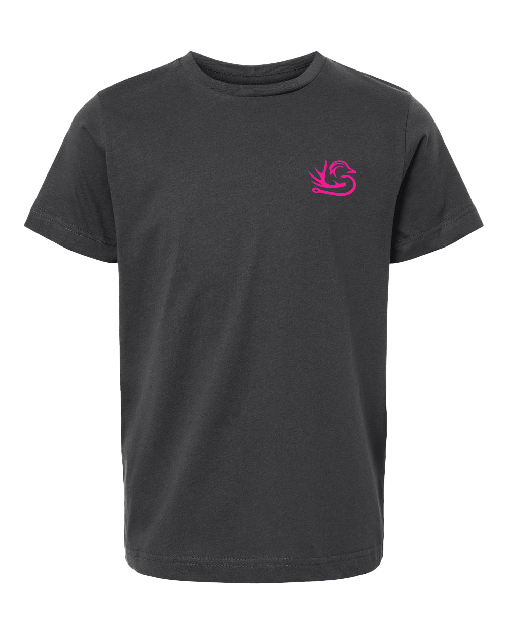 Pink Camo Dog Youth Tee