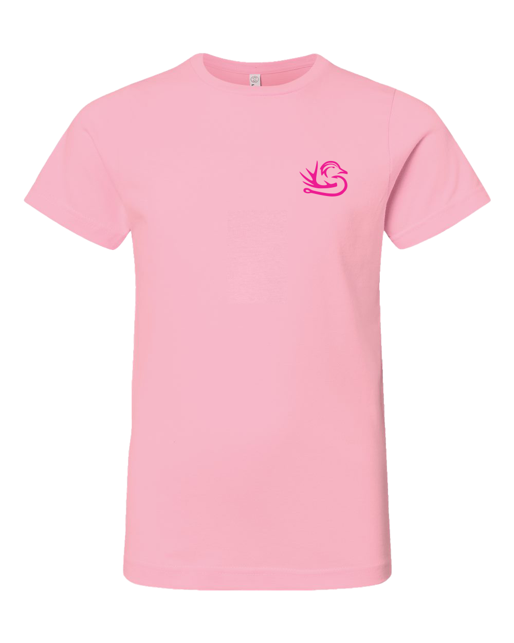 Pink Camo Dog Youth Tee
