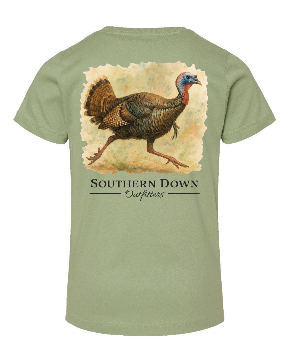Running Turkey Toddler Tee