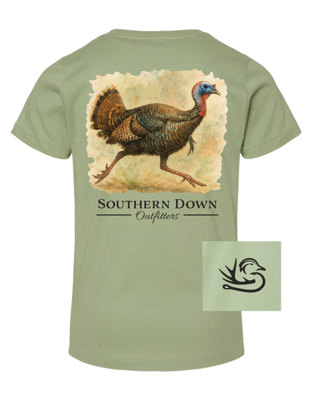 Running Turkey Toddler Tee