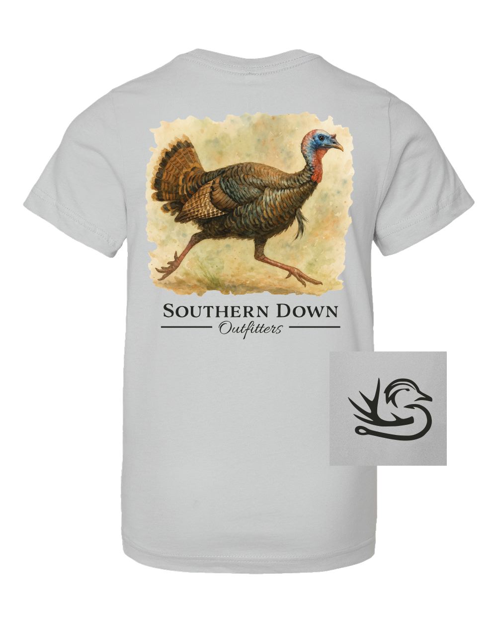 Running Turkey Toddler Tee
