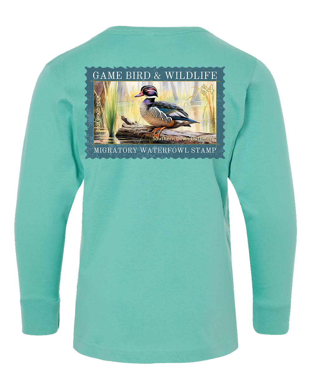 SDO Duck Stamp Toddler Long Sleeve Tee