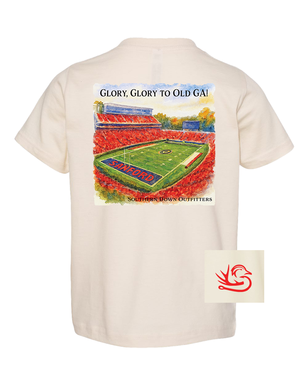 Glory Glory to Old GA! Toddler Tee