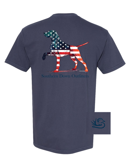 Star Spangled Dog Tee