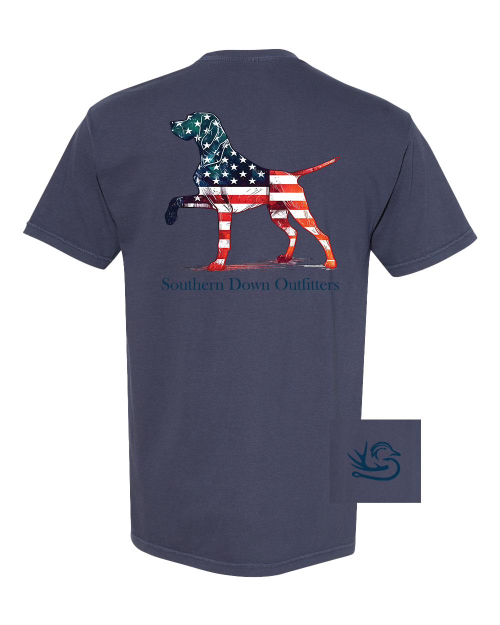 Star Spangled Dog Tee