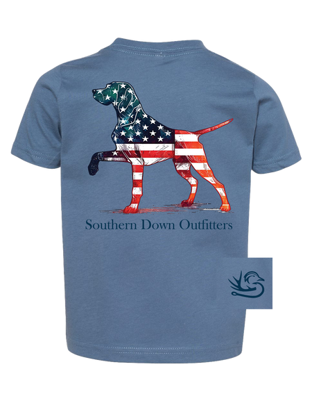 Star Spangled Dog Toddler Tee