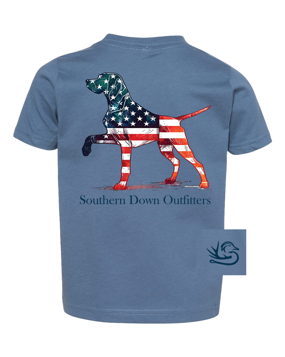 Star Spangled Dog Toddler Tee