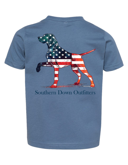 Star Spangled Dog Toddler Tee