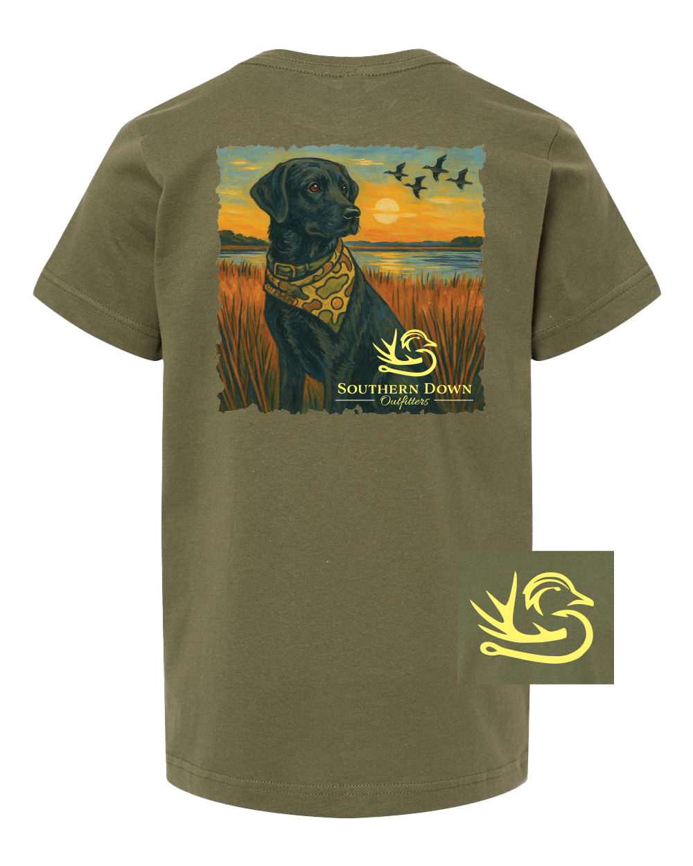 Sunset Lab Youth Tee