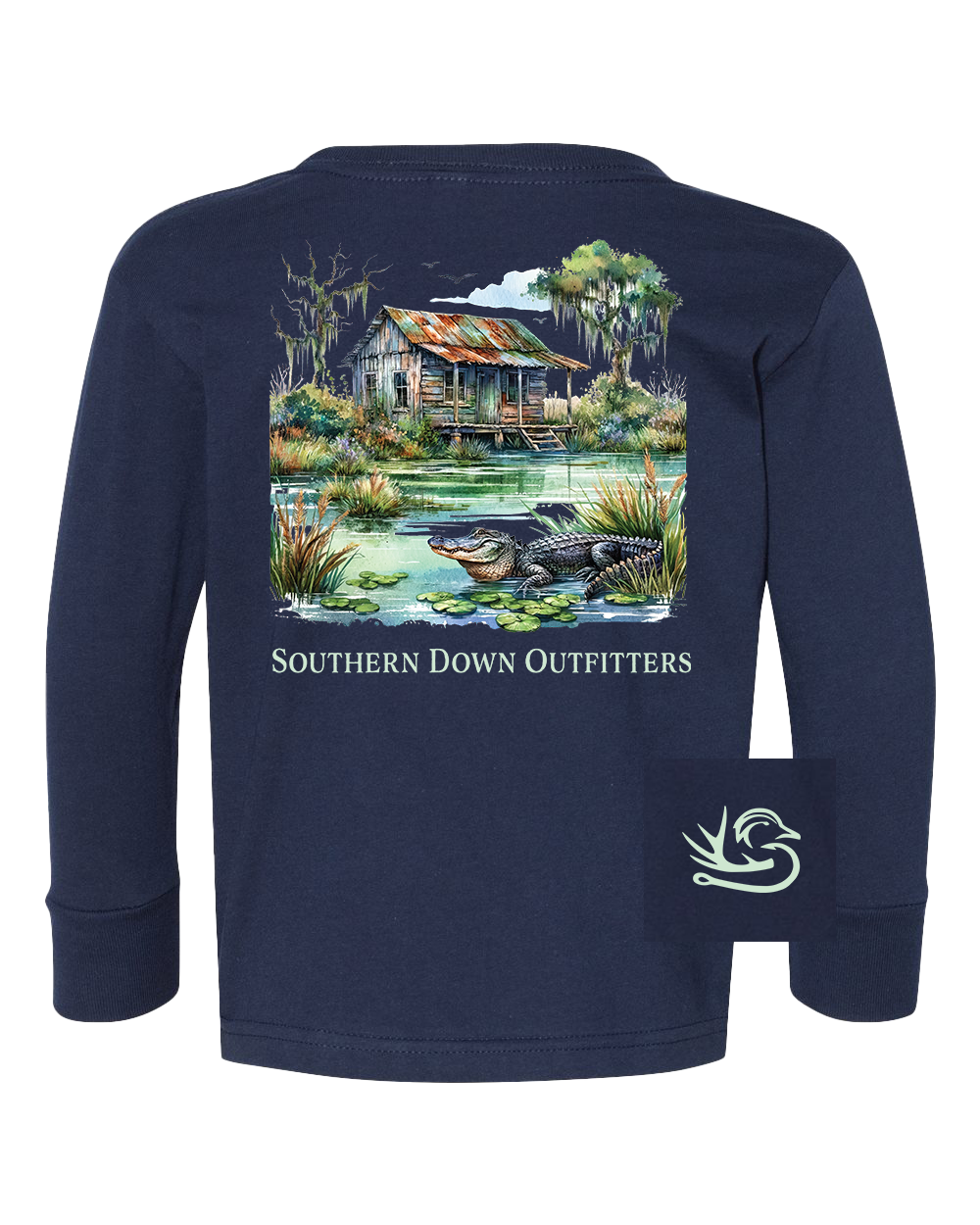 Swamp Shack Toddler LS Tee