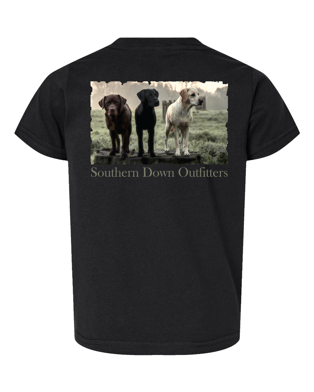 Three Dogs Toddler Tee