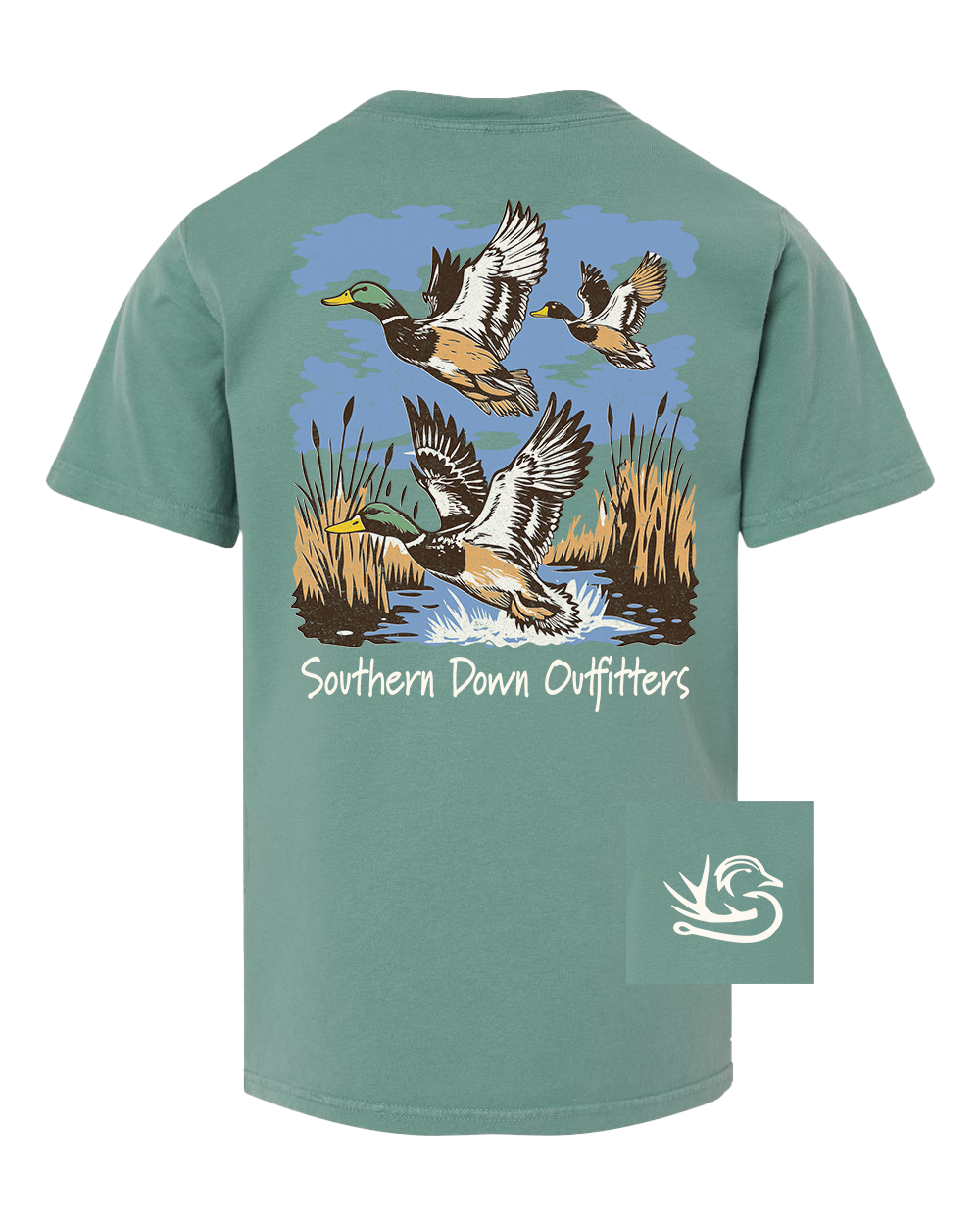 Vintage Flying Mallard Youth Tee