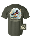 Wood Duck On Branch Tee