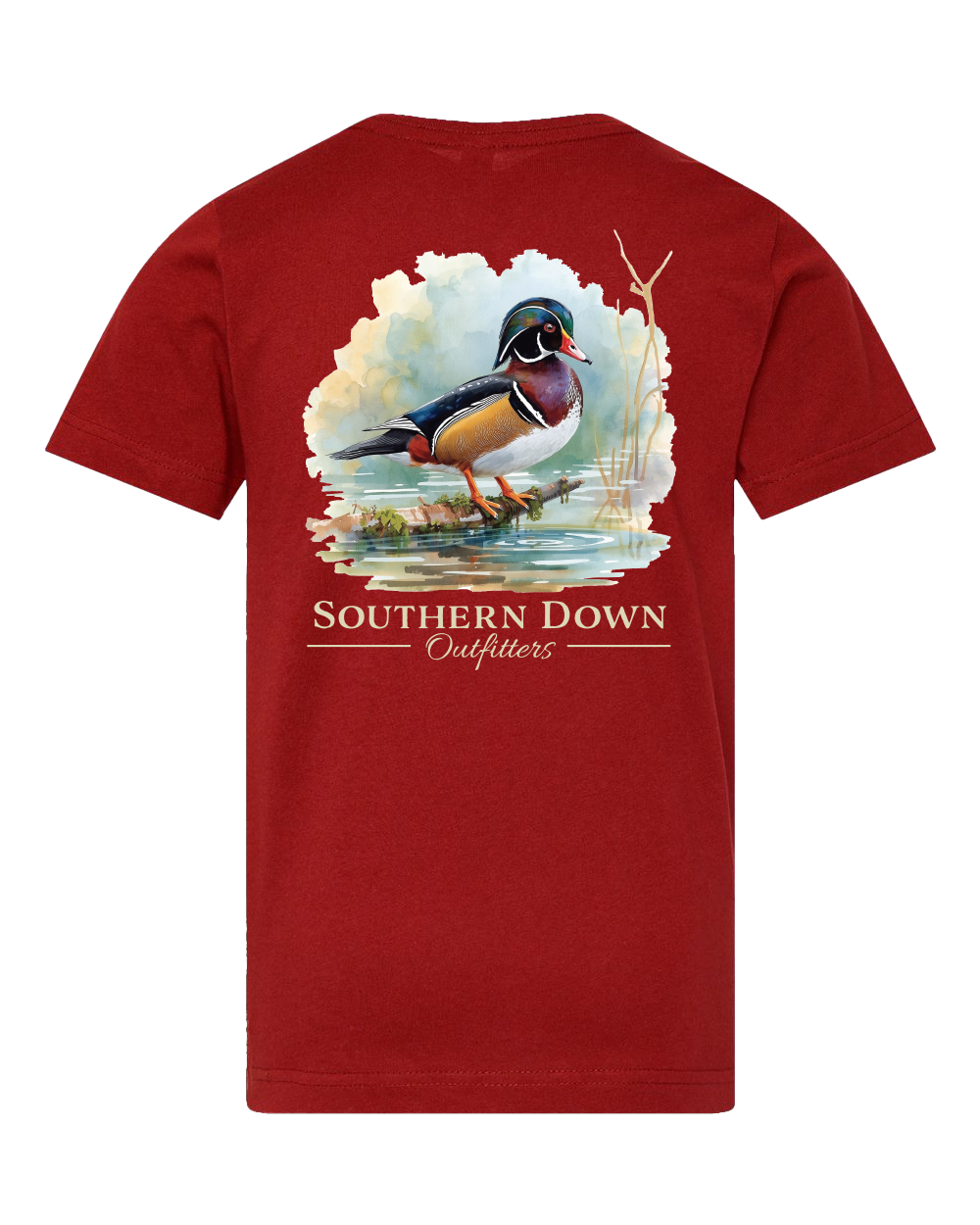 Wood Duck On Branch Toddler Tee