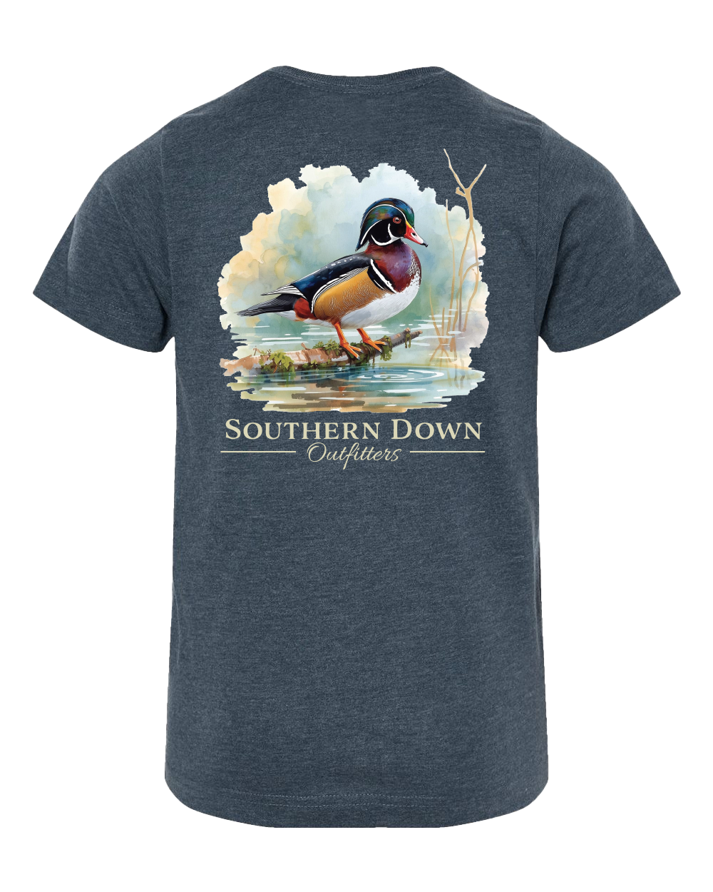 Wood Duck On Branch Toddler Tee
