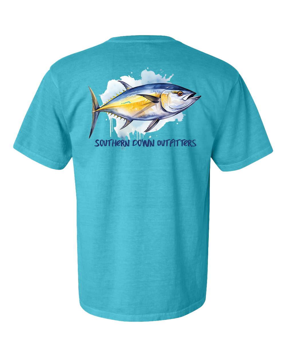 Yellow Fin Tuna Tee – Southern Down Outfitters